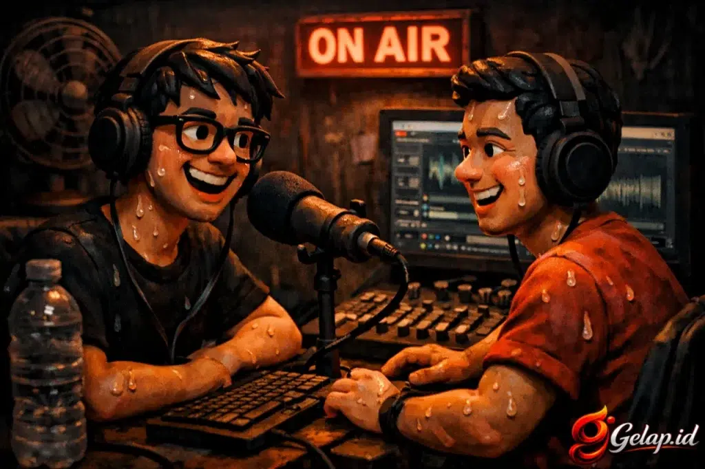 Teror Mistis di Studio Penyiaran Radio Tua Denah Ganjil dan Ruang Kedap Suara yang Membakar